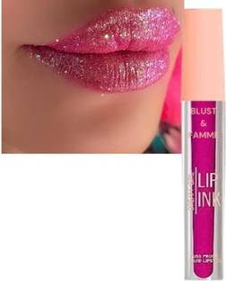 BLUST&FAMME Dream Girl pink glitter lipstick pack of 1
