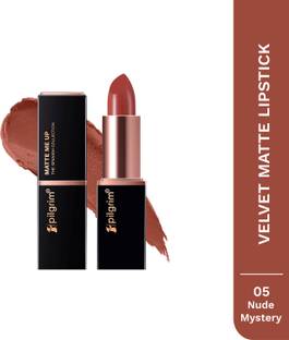 Pilgrim Matte Bullet Lipstick Intense Transferproof & Smudgeproof Nude Mystery -05