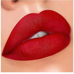 Latixmat Hot red Smudge-Proof Matte Finish water poof & long lasting lipstick