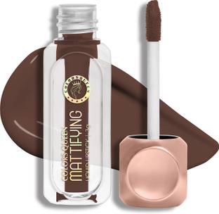 COLORS QUEEN Mattifying Non Transfer Liquid Matte Lipstick Enriched with Vitamin E Almond Oil