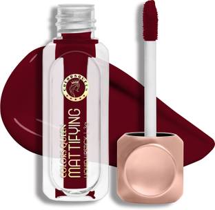 COLORS QUEEN Mattifying Non Transfer Liquid Matte Lipstick Enriched with Vitamin E Almond Oil