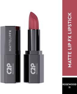 C2P Professional Creamy Pink Matte Bullet Lipstick Highly Pigmented Long Lasting & Waterproof