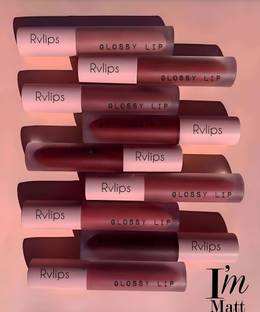 RVLIPS Liquide matte Lipstick 8 Pcs Set waterproof long lasting