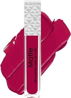 MYEONG Ultra Smooth Magenta Pink , Long Lasting Weightless Matte Finish Silky Lipstick