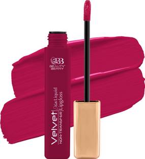 Beauty Berry Velvet Waterproof, Non Transfer Long Lasting Matte Liquid Lipstick for Women