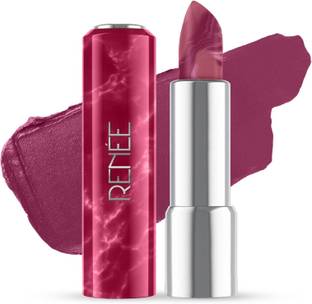 Renee Marble Creamy Matte Lipstick, Rich Payoff with High Color Pigment, Moisturizing