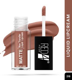RED4 Miss Perfect Liquid Lip Cream | Non Transfer Matte Liquid Lipstick