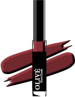 Olive Newyork Ultra Matte Lipstick | 24H Stay | Transfer-Proof | Smudge-Proof | Waterproof
