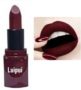 Luipui outstanding matte maroon lipstick pack of 1
