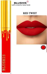 BLUSHIS Non Transfer Smudgeproof Professionally Longlasting Liquid Lipstick