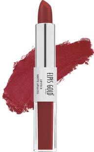 ELPIS GOLD 24 Hr Matte 2 in 1 Non Transfer Lip Gloss & Lipstick