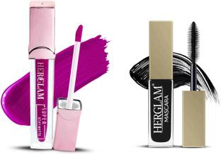 herglam Complete Makeup Kit Bold Eyes Matte Lips in One Combo