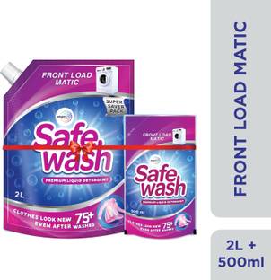 SafeWash by Wipro Front Load Matic With 2X Stain Removal Premium Liquid Detergent