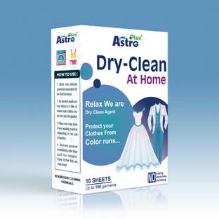 ASTRO PLUS+ Dry Clean At Home Liquid Wipes Fresh Liquid Detergent
