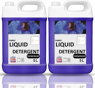 FLISKO Detergent Liquid Liquid Detergent Refill Can for Machine & Hand Wash - 10 L Lavender Liquid Detergent