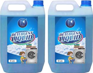 Jumin combo Blue Washing Machien Detergent Liquid, Suitable for Top And Front Load Multi-Fragrance Liquid Detergent