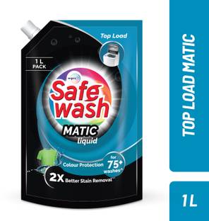SafeWash by Wipro Top Load Matic With 2X Stain Removal Premium Fresh Liquid Detergent
