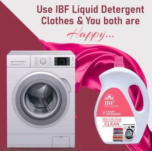 IBF 5L Liquid Detergent for Washing Machine – Top & Front Load Compatible Multi-Fragrance Liquid Detergent