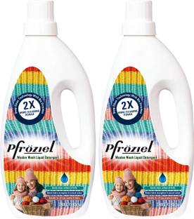 Pfroziel Woolen Wash Liquid Detergent combo ( 1ltr pack of 2) Suitable for Machine wash Fresh Liquid Detergent