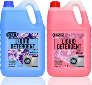 ISZK Liquid Detergent 10L Color-Protect Technology Rose Liquid Detergent