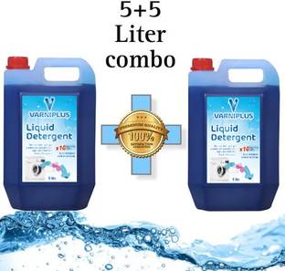 VARNIPLUS Liquid Detergent Multi-Fragrance Liquid Detergent (2 x 5 L) Lavender Liquid Detergent