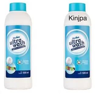 KINJPA ULTRA WASH LIQUID DETERGENT PRO ENZYME FORMULA (500ML) PACK OF 2 Classic Liquid Detergent