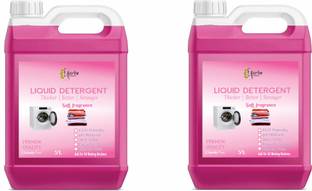 Harbe Washing Machine Liquid Detergent Pink Fresh Combo 10L (2 x 5 L) Fresh Liquid Detergent