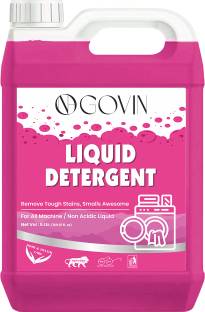 GOVIN WASH Liquid Detergent, Suitable for Front Load And Top Load Detergent, Rose Liquid Detergent
