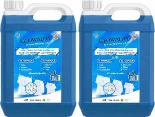 GLOWALITY 10X LIQUID DETERGENT FOR TOP AND FRONT LOAD WASHING MACHINE COMBO Classic Liquid Detergent