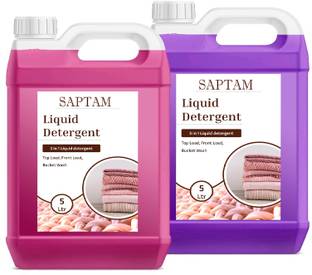 SAPTAM Liquid detergent Best For Top Load -Front Load Lavender Liquid Detergent