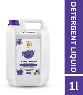 RNM Top Load & Front Load Washing Machine & Hand wash Detergent Liquid Lavender Liquid Detergent