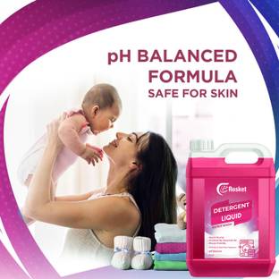 EROSKET High-Quality Laundry Liquid, Suitable for Top-Load,Front-Load Multi-Fragrance Liquid Detergent