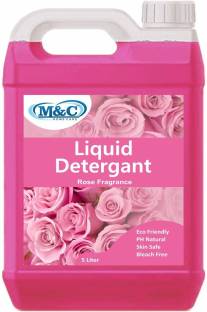 M&C liquid detergent pink for all type of cloth, top load and front load machine Rose Liquid Detergent