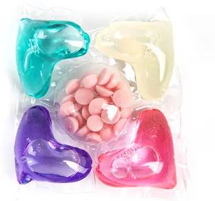 kroywen 5 in 1 laundry Pods Liquid Laundry Pods Detergent Capsules Multi-Fragrance Liquid Detergent