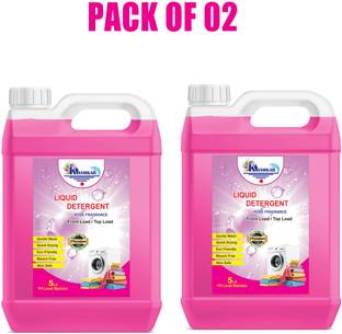 khamkar ROSE LAUNDRY DETERGENT TOP LOAD AND FRONT LOAD LIQUID COMBO PACK Rose Liquid Detergent