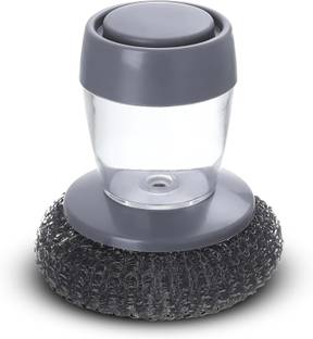 AJB Palm Brush for Effortless Cleaning, Liquid Filling Multifunctional Dishwasher Scrub Sponge