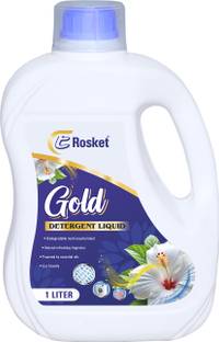 EROSKET Gold Liquid Detergent | Deep Cleaning & Stain Removal | Long-Lasting Freshness Fresh Liquid Detergent
