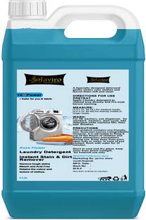 javiro 2X POWER LAUNDRY LIQUID DETERGENT (5l) TOP & Front Load Machine Floral Liquid Detergent