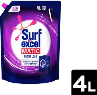 Surf excel Matic Front Load Liquid Detergent Refill Pouch Fresh Liquid Detergent