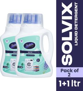 Solvix Liquid Detergent 1+1 Matic Top and Front Load Fresh Liquid Detergent