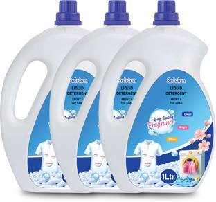 Solvion Liquid Detergent | laundry detergent for Stain Remover front & top load Fresh Liquid Detergent
