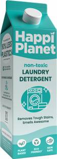 Happi Planet Organic Laundry Liquid Detergent | Removes Stains & Odour | Front & Top Load Floral Liquid Detergent