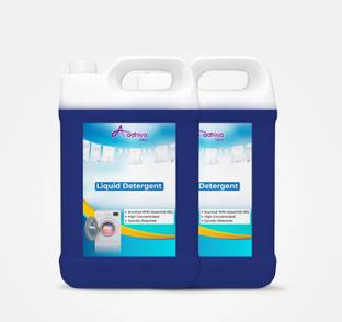 Kashtabhajan Top-LoadAnd Front Load Machine - Lily+Lavender Lavender Liquid Detergent (10 L) Lavender Liquid Detergent