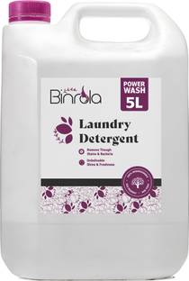 Binrola Liquid Detergent with Colour-Protect Technology| 2X Stain Removal (pink) Rose Liquid Detergent