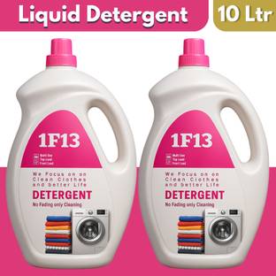 1F13 Fluff Essential Matic Liquid Detergent | washing machine top and front load 10L Multi-Fragrance Liquid Detergent