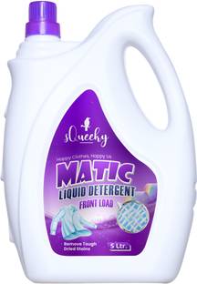 SQUEEKY Matic Liquid Detergent Front Load - 5 Ltr | Remove Tough Dried Stain* in Machine Rose Liquid Detergent