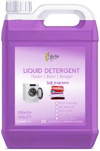 Harbe PURPLE Best liquid detergent 5L for TOP AND FRONT washing machine Fresh Liquid Detergent
