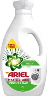 Ariel Matic Front Load 2 Ltr + 500ml Liquid Detergent