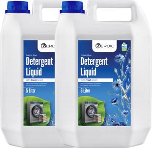 ZEROIC Fabric Blue Detergent Liquid For Washing Machine & Hand Wash, Front & Top Load Classic Liquid Detergent