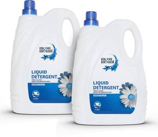 Moon and Mount Liquid Detergent Suitable For Top Load & Front Load Washing Machine Aqua Liquid Detergent
